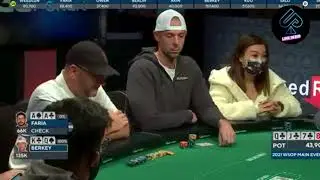 Matt Berkey Faces Trouble in the 2021 WSOP Main Event