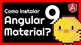 COMO INSTALAR ANGULAR MATERIAL 9 en español 🐥 [VERIFICADO] ✅