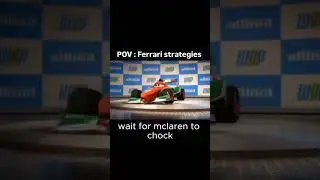 Average Ferrari strategy #shorts #viralshorts #f1memes