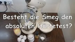 Pizza Teig | Quark Öl Teig mit Smeg SMF03 | Smeg im Härte Test