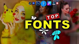 NEW FONTS Stylish || Bee and heart font pack pixellab ps touch photoshop picsart dp editing fonts