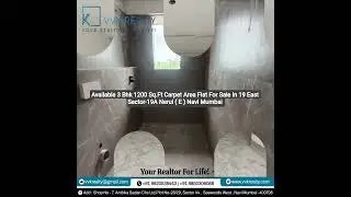 3 Bhk 1200 Sq.Ft Carpet Area Flat For Sale In Moreshwar 19 East Sector-19A Nerul East Navi Mumbai.