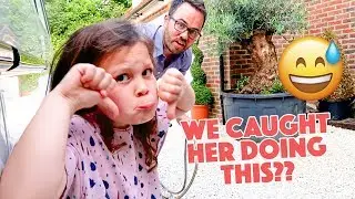 WE CAUGHT HER DOING THIS??