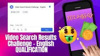 Video Search Results Challenge - English Qualification