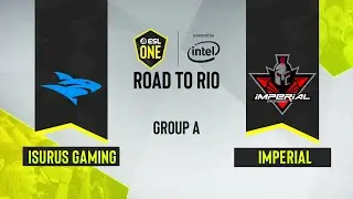 CS:GO - Isurus Gaming vs. Imperial e-Sports [Nuke] Map 2 - ESL One: Road to Rio - Group Stage - SA