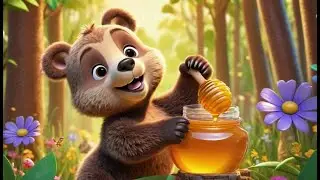 Counting Bears Eating Honey 🐻🍯