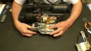 Замена ЖК-экрана Panasonic AG-HVX205A