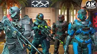 Halo Infinite Ranked Slayer STREETS No Commentary | SEASON 2| Xbox Series X 4K 60FPS