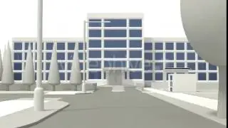 3D City Fly Through Logo Animation | After Effects project | Videohive template