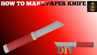 Magic Paper Knife _ How To Make Paper Knife _ Paper knife_Magic
