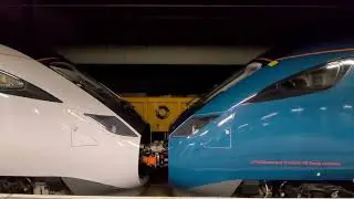 5Q48 - AWC805s - 805005 and 805004 bound for Preston pan up 😉 on test #helloevero