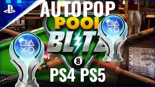 POOL BLITZ 8 - Free easy Platinum AUTO POP PS4 PS5 #vcsabqm