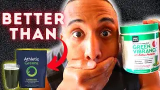 The BEST Alternative to ATHLETIC GREENS? | GREEN VIBRANCE REVIEW + GREEN SMOOTHIE RECIPE