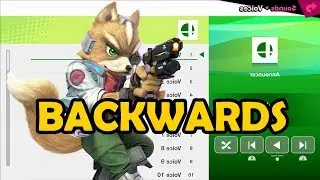 Fox Voices BACKWARDS - Super Smash Bros Ultimate