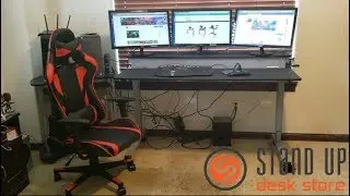 Stand Up Desk Store Two Tier Crank Adjustable Stand Up Desk Review