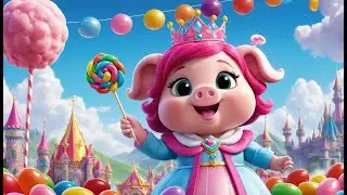 Princess Piggy&rsquo;s Ice Cream Parade | Fun Princess Song for Kids | Ice Cream Party Adventure