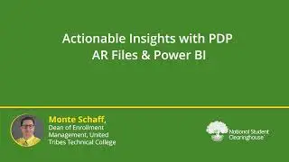Actionable Insights with PDP AR Files & Power BI Webinar Clip