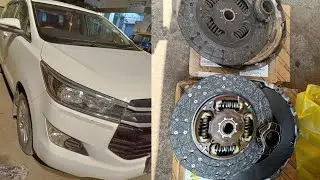 clutch plate replace Toyota crysta