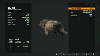 theHunter: Call of the Wild.Great One Gray Wolf #1 Fabled Razorwind.