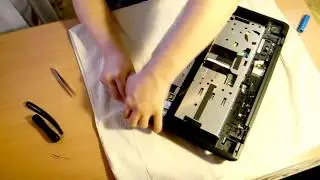 Разборка MSI GT780 для пропайки разъема питания