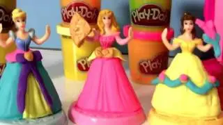Play Doh Disney Princess Magical Carriage Cinderella Play Doh Sparkle Prettiest Princess Castle