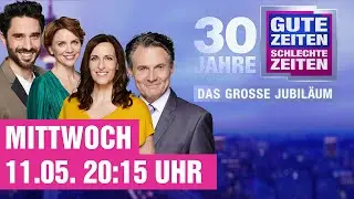LIVE 🔴 Wolfgang, Ulrike, Gisa und Jan LIVE zum 30-jährigen GZSZ-Jubiläum 🥳 | GZSZ