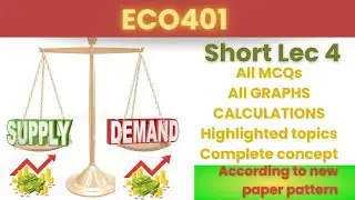 ECO401 Short Lecture 4_Highlighted Questions_ECO401short Lectures_Mid Term_Full Detail In Short Time