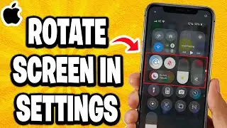 Как повернуть экран iPhone в настройках