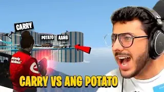 Carry VS Aang Potato GTA V Impossible Car Race | Carry Highlight