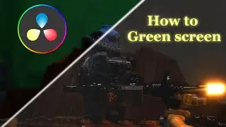 How to use Green screen and make a Background in DaVinci for your Lego stop motions