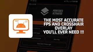 PerfStats: Free Real-Time FPS Monitor & Customizable Crosshair Overlay for Android !!!