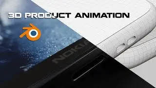Nokia 6.1 Plus - 3D Product Visualization | Blender Animation