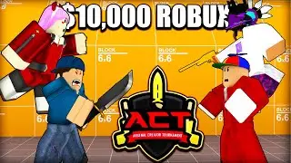 Arsenal 2v2 For $10,000 Robux! (Roblox Arsenal)