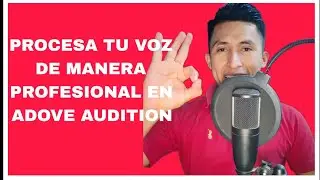 COMO PROCESAR TU VOZ EN ADOVE AUDITIÓN.