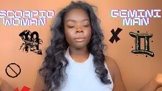 SCORPIO WOMAN ♏️ + GEMINI MAN ♊️ LOVE COMPATIBILITY &hearts;️ | MAEVEMBER 🖤