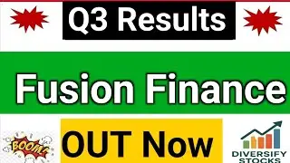Fusion Finance Q3 Results 2026 | Fusion Finance share news | Fusion Finance Results Today 