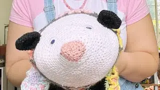 How To Crochet A Weighted Possum Plushie With Granny Squares - A Guide (NOT A PATTERN)