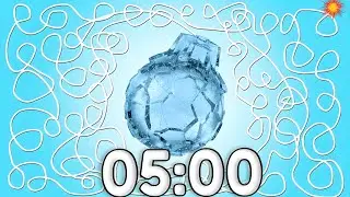 5 Minute Timer Bomb Ice Winter Countdown ❄️
