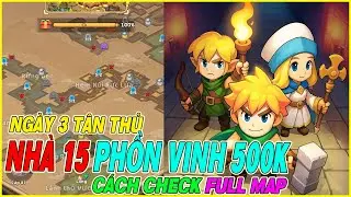 #3 Age of Heroes - Top Heroes guide for beginners day 3 how to check the map to receive full gifts