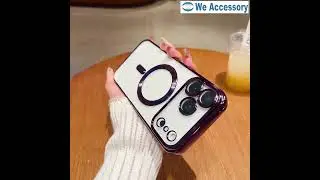 iPhone 17 Case Wholesale Electroplating Magsafe  Case