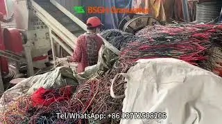Net Wire & Communication Cable & Mixed Wire Recycling | Copper Granulators For All kinds of Cables