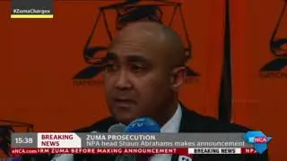 NPA's Shaun Abrahams decides to prosecute former President Zuma