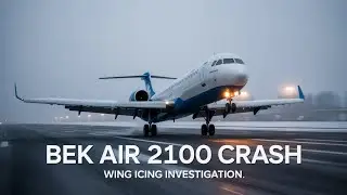 Bek Air Flight 2100 | Wing Icing, Loss of Lift & Final Cockpit Transmissions#planecrash #ytshorts