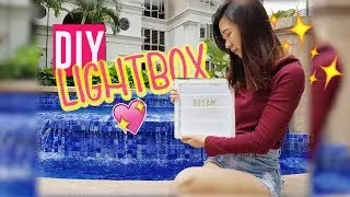 HOW TO MAKE A LIGHT BOX?!! / ESTHER JIAHUI