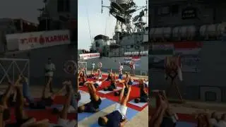 Indian Navy Yoga