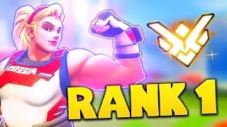This Is What The Rank 1 ZARYA Looks Like! - Overwatch Montage
