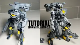 How to Build a Lego Mech: Astro 2.0 - GreyStone (MOC Tutorial)