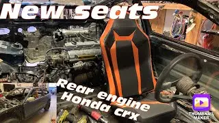 MID ENGINE HONDA CRX CUSTOM BRAKE BOOSTER DELETE +FUEL SYSTEM INSTALL (pt.9)