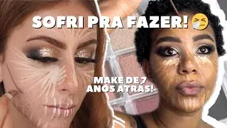 FIZ A MAKE VIRAL DA MARI MARIA DE 7 ANOS ATRÁS! @MariMaria