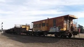 CSX MOW Rail Train